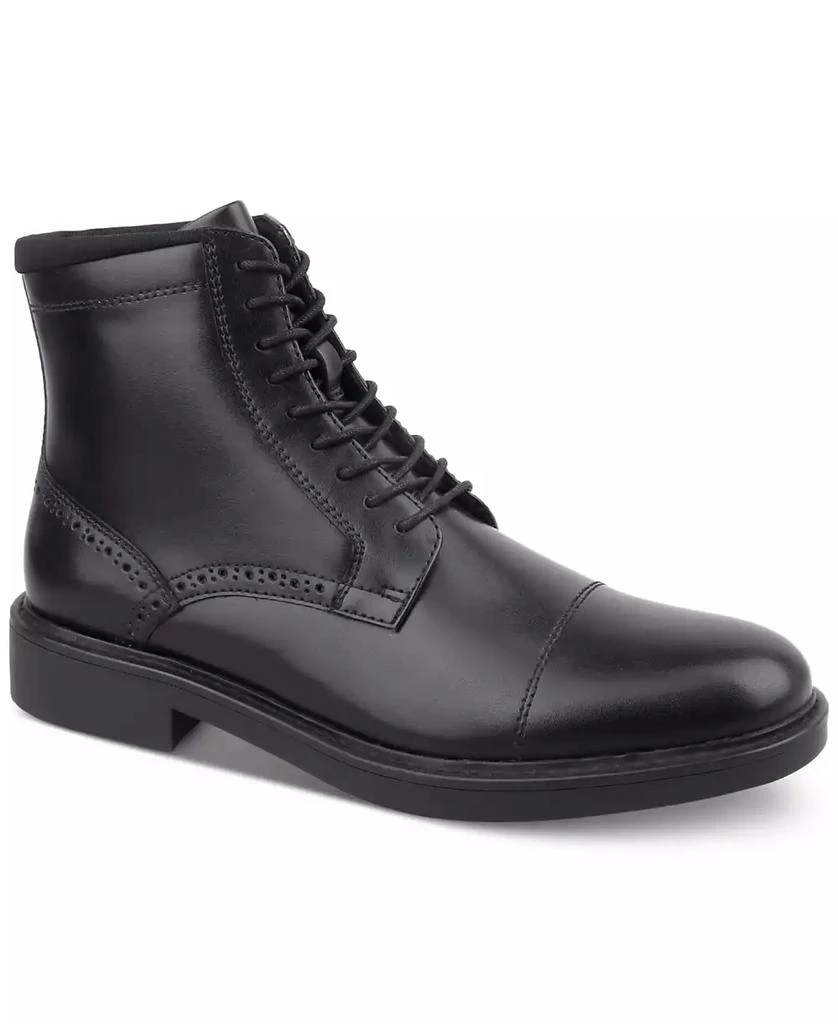 商品Alfani|Men's Elroy Lace-Up Cap-Toe Boots, Created for Macy's,价格¥274,第1张图片