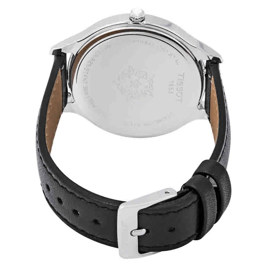 Tissot Bella Ora White Dial Black Leather Ladies Watch T1032101601800商品第3张图片规格展示