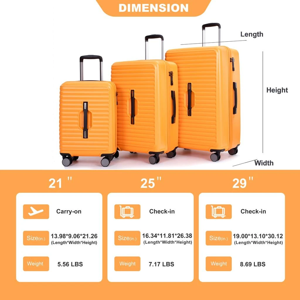 商品Streamdale Furniture|Streamdale Dopamine Luggage Journey with Happiness,价格¥1103,第5张图片详细描述