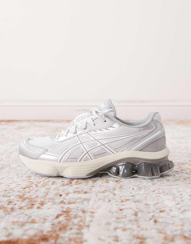Asics Asics Gel-Kinetic fluent trainers in white and white