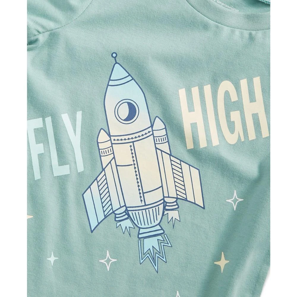 商品First Impressions|Baby Boys Rocket T Shirt, Created for Macy's,价格¥38,第3张图片详细描述