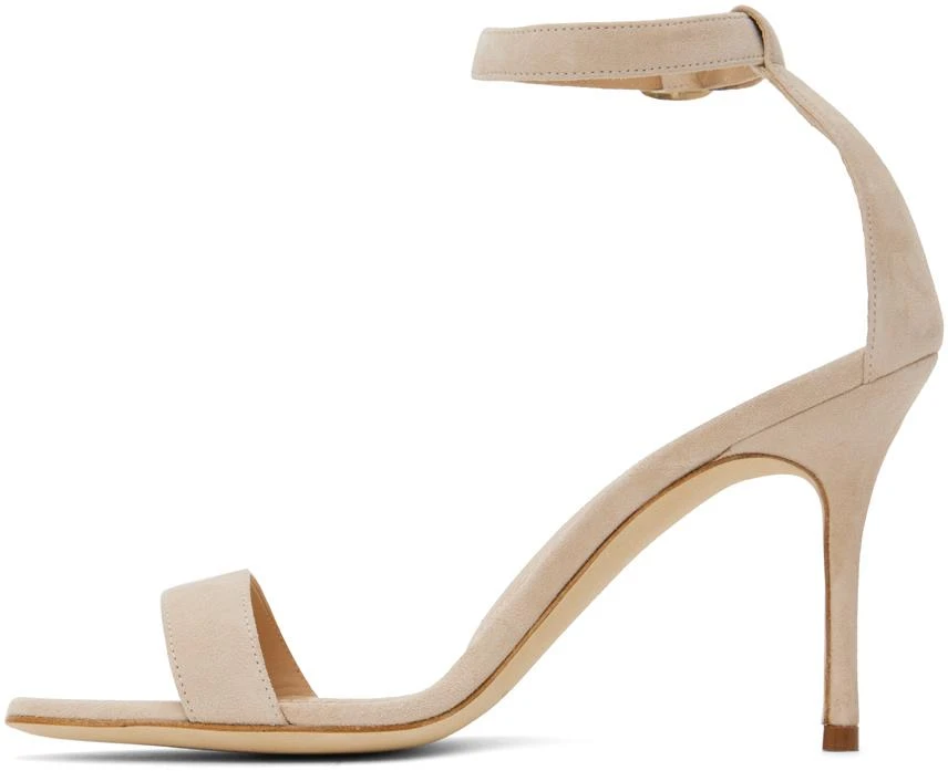 商品Manolo Blahnik|Beige Chaos Sandals,价格¥2197,第3张图片详细描述