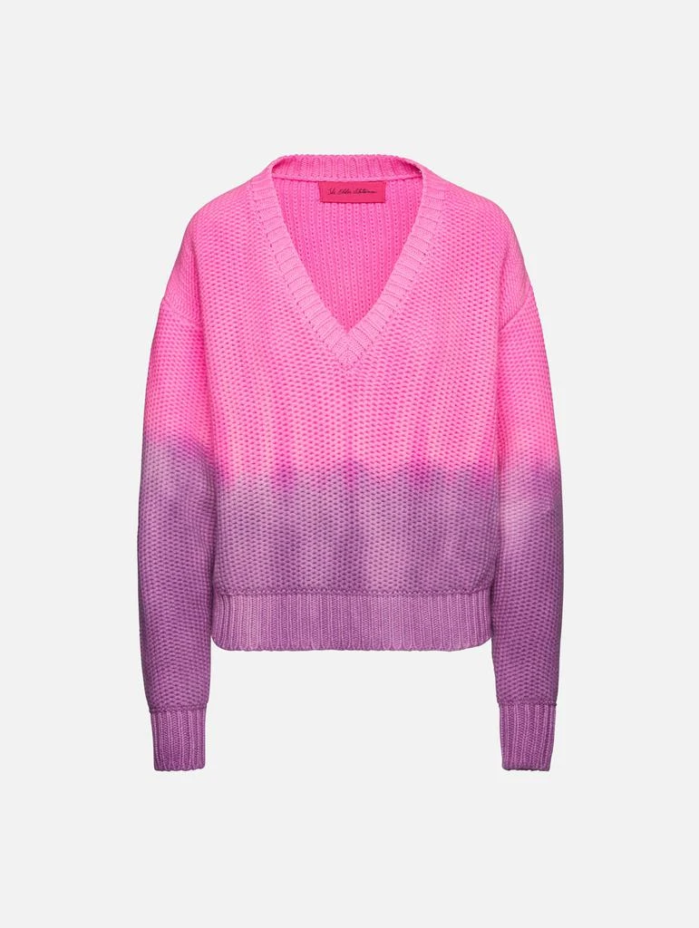 商品The Elder Statesman|Dip Grain Stitch V Neck,价格¥3171,第1张图片