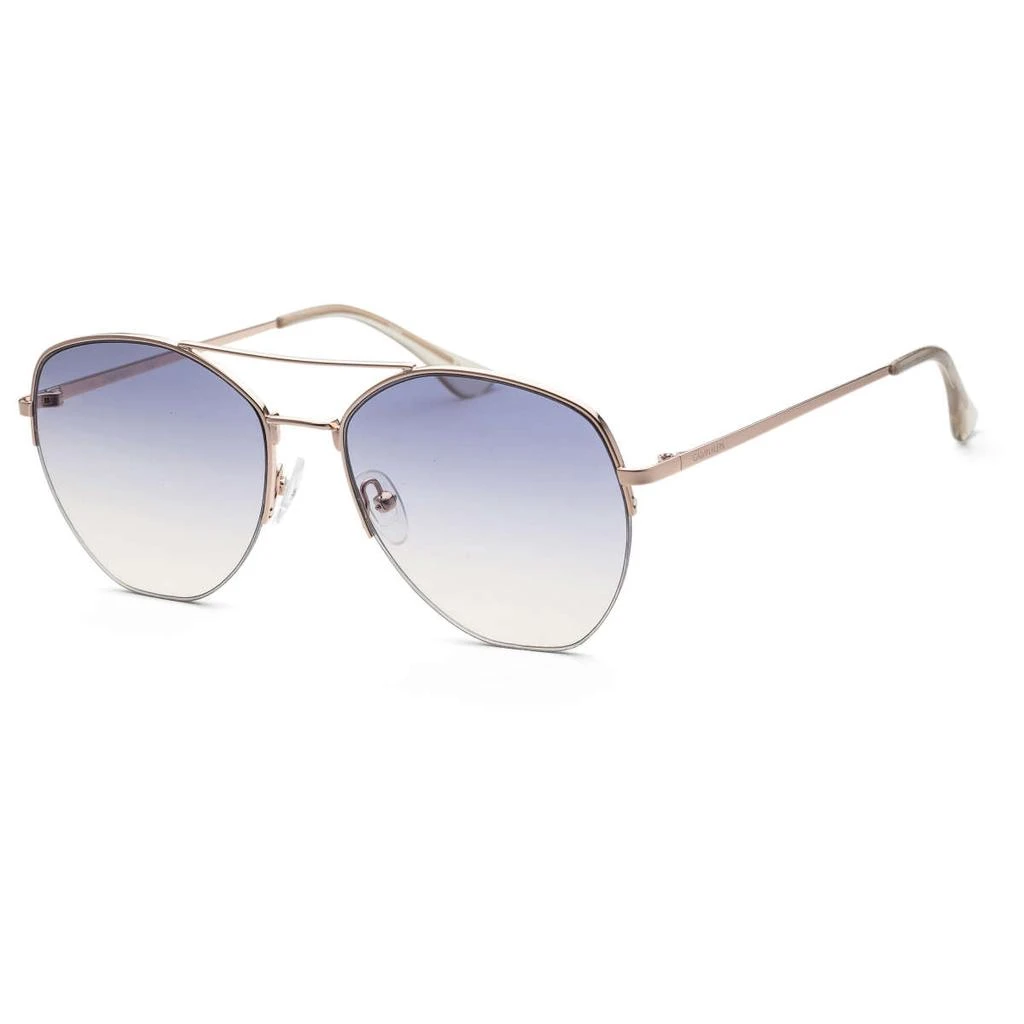 商品Calvin Klein|Calvin Klein Men's Gold Aviator Sunglasses,价格¥152,第1张图片