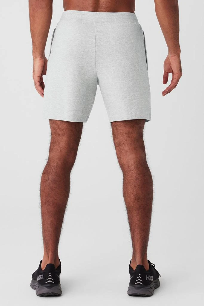 商品Alo|Conquer React Performance Short - Athletic Heather Grey,价格¥510,第2张图片详细描述