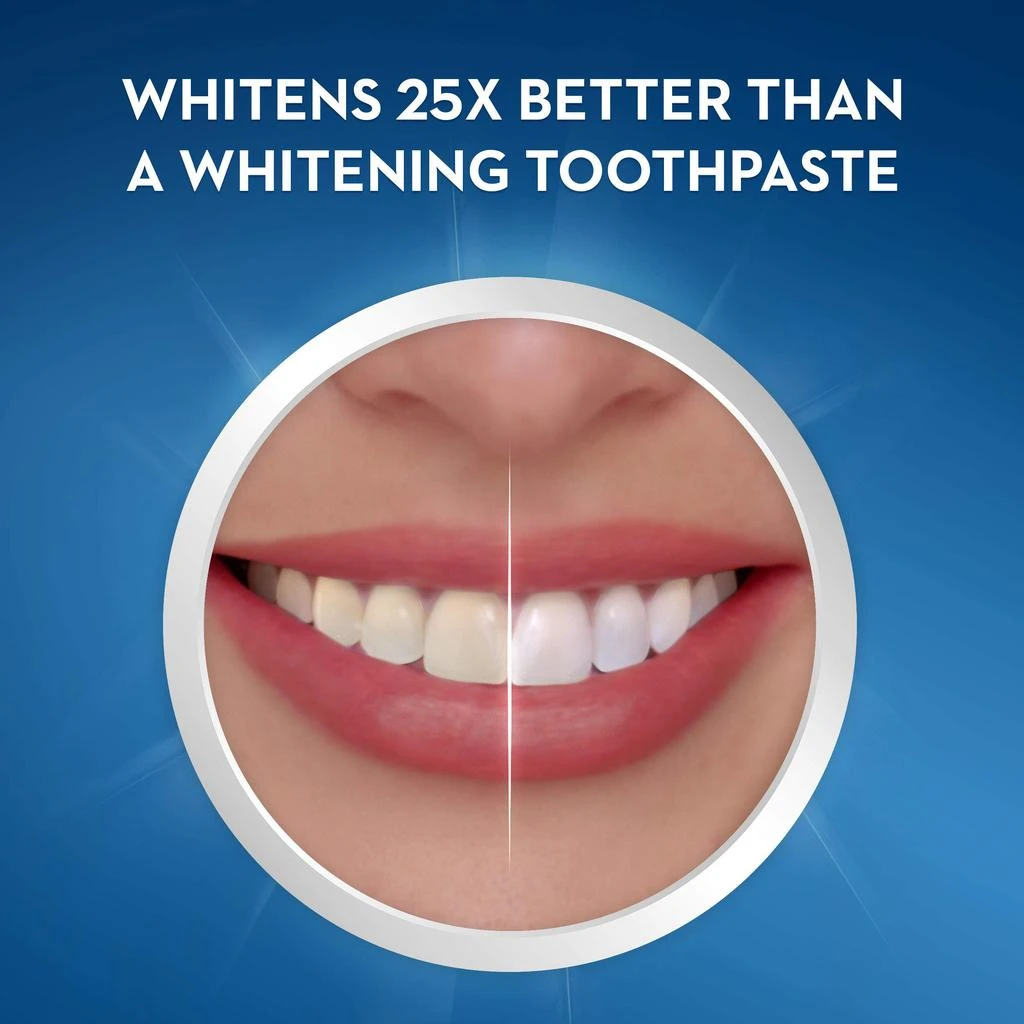商品Crest|Crest 3D Whitestrips, Glamorous White, Teeth Whitening Strip Kit, 32 Strips (16 Count Pack) -Packaging may vary,价格¥335,第4张图片详细描述