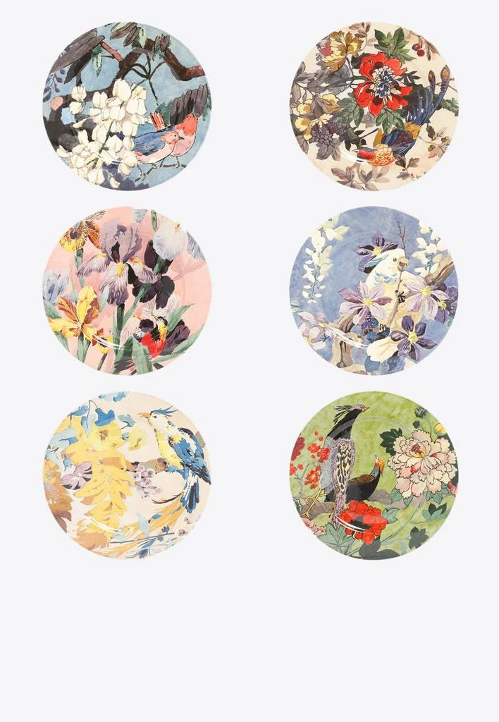 商品Etro Home|Floral-Print Plate Set - 6 Pieces,价格¥7461,第1张图片