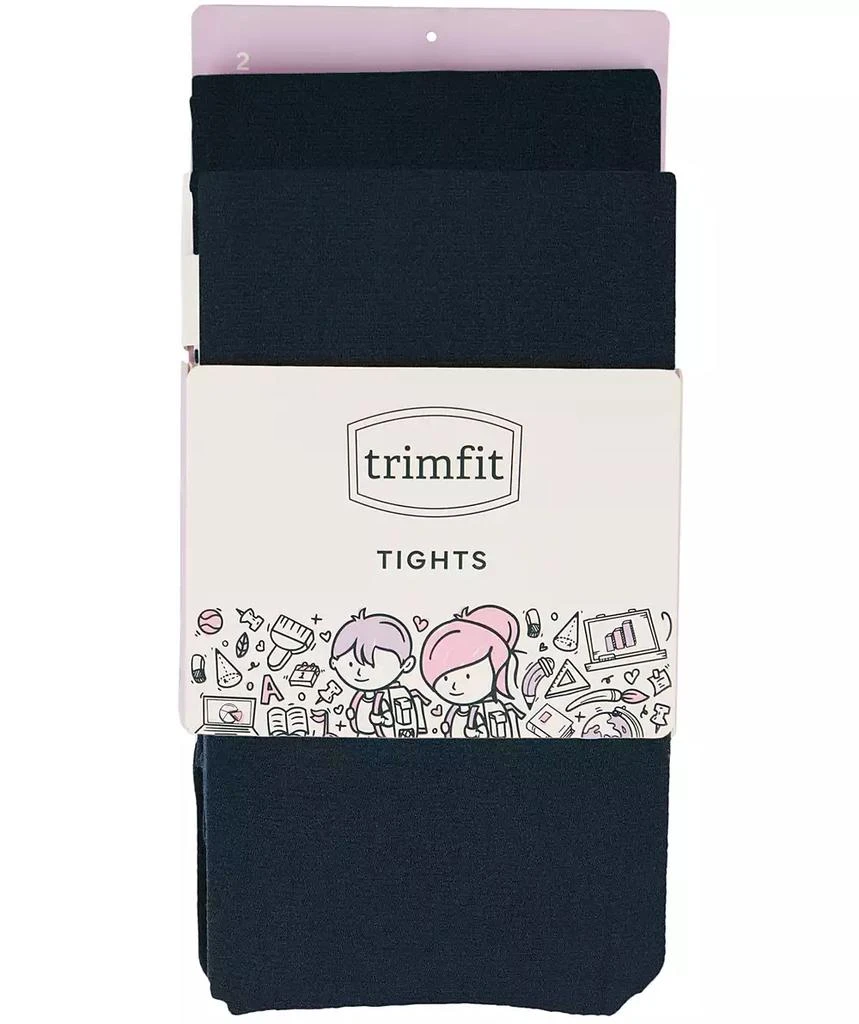 商品Trimfit|2-Pk. Opaque Footed Tights, Little Girls & Big Girls,价格¥108,第2张图片详细描述