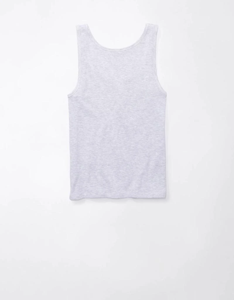 商品AE|AE Cropped Notch Neck Tank,价格¥113,第4张图片详细描述