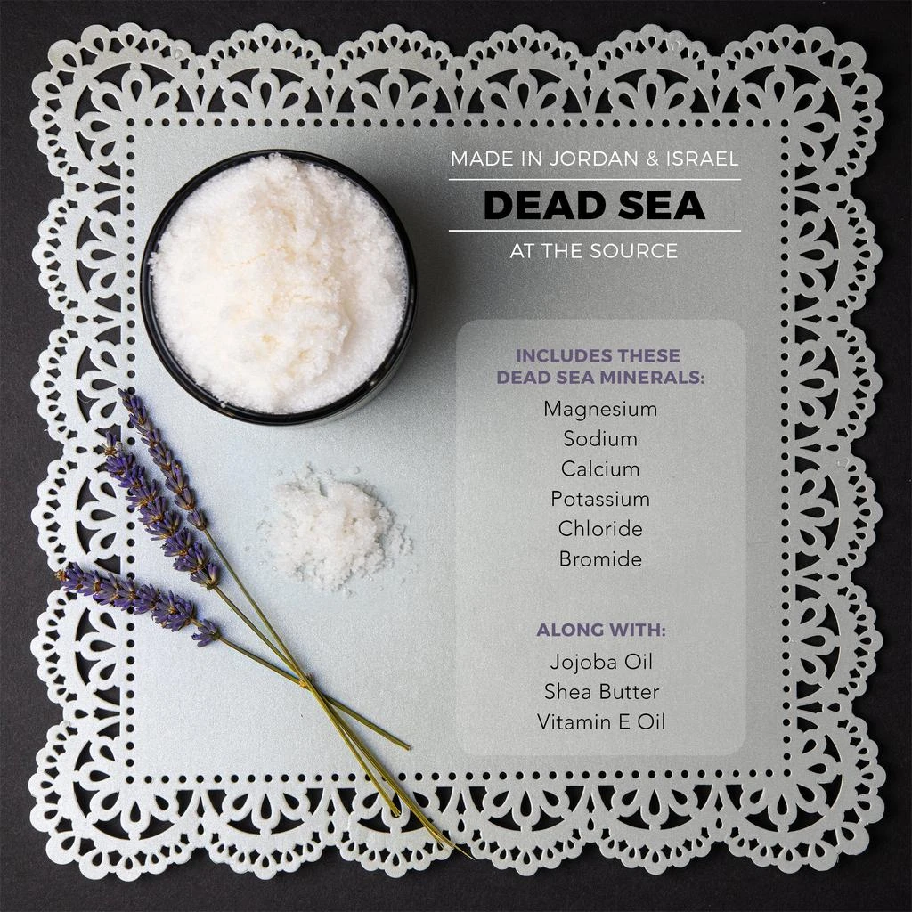 商品Lovery|Dead Sea Salt Scrub - Handmade Exfoliating Salt Scrub - 600 Grams,价格¥278,第4张图片详细描述