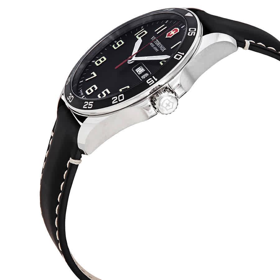 商品Victorinox|Victorinox Fieldforce Quartz Black Dial Mens Watch 241846,价格¥1705,第4张图片详细描述