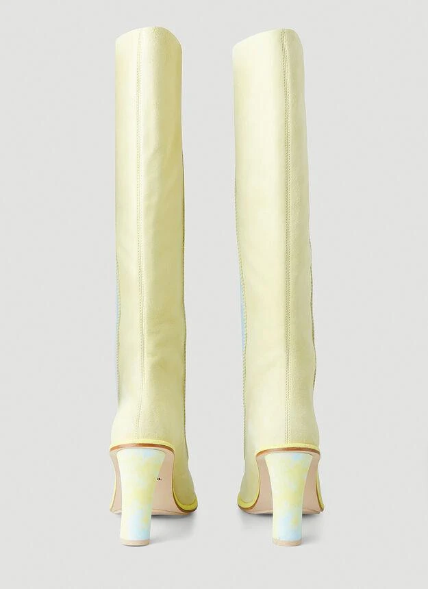 商品UGG|Colour Block High Heel Boots in Yellow,价格¥1178,第4张图片详细描述