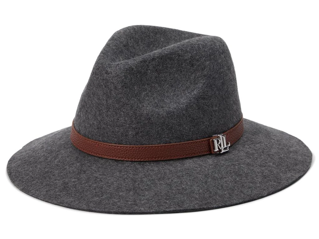 商品Ralph Lauren|Wool Fedora with Logo,价格¥354,第1张图片