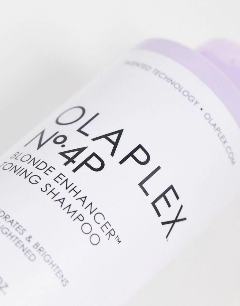 商品Olaplex|Olaplex No. 4P Blonde Enhancer Toning Shampoo 250ml / 8.5fl oz,价格¥276,第2张图片详细描述