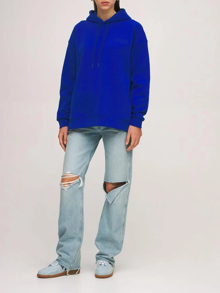 商品Ganni|10mm Denim & Mesh Sneakers,价格¥1319,第1张图片详细描述