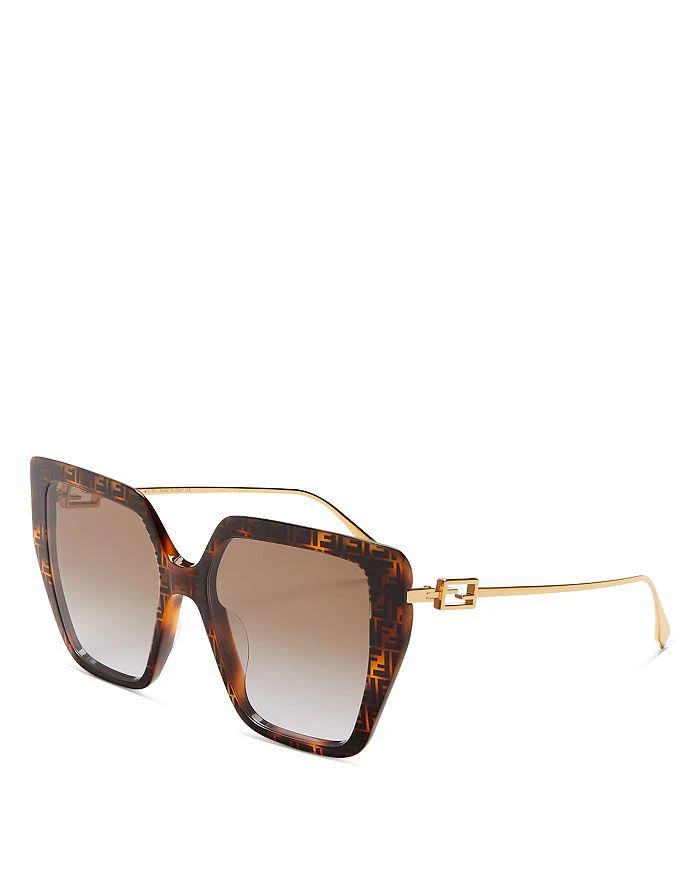 商品Fendi|Baguette Butterfly Sunglasses, 55mm,价格¥2971,第1张图片