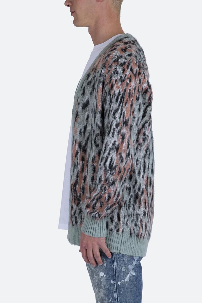 Leopard Cardigan Sweater - Multi商品第4张图片规格展示