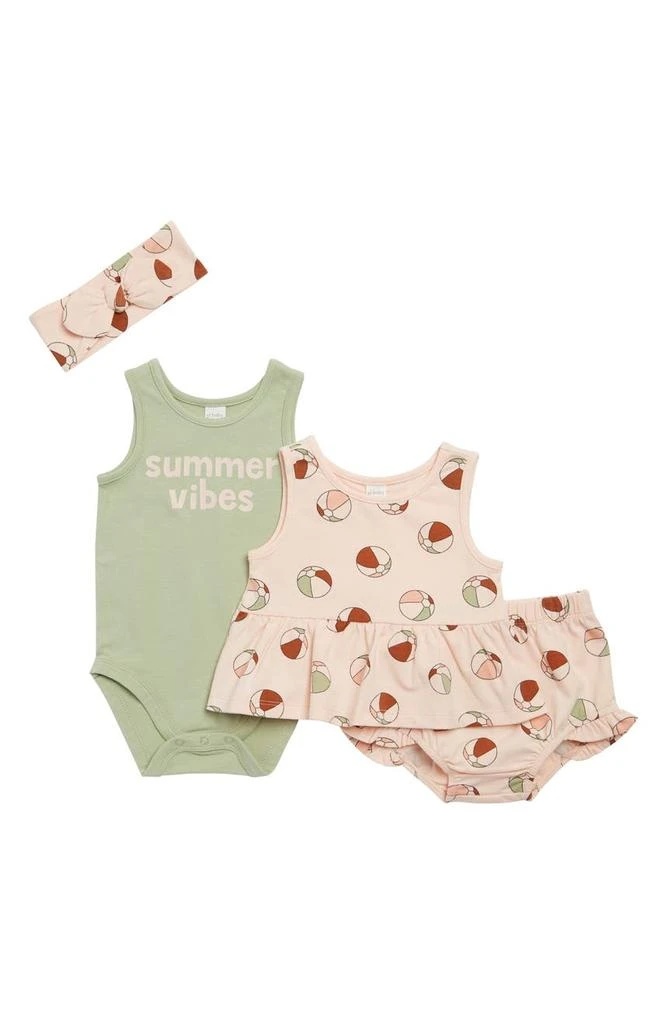 商品Petit Lem|Four-Piece Peplum Set,价格¥81,第1张图片