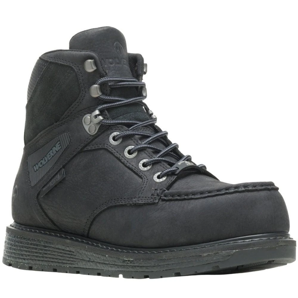 商品Wolverine|Hellcat Wedge Moc Toe 6" Waterproof Composite Toe Work Boots,价格¥757,第2张图片详细描述