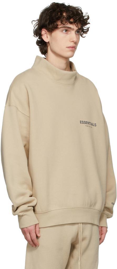 商品Essentials|米色高领套头衫 SSENSE 独家发售,价格¥714,第4张图片详细描述