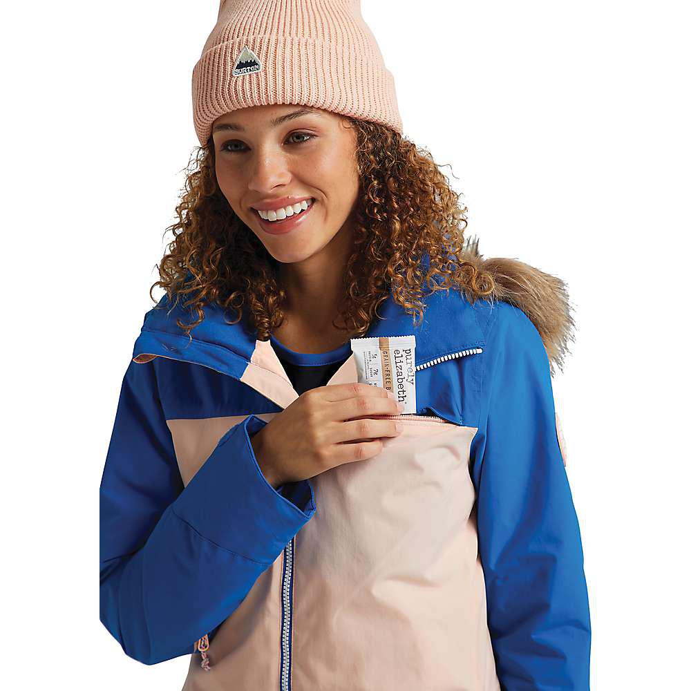 女款 Lelah系列 连帽拼色夹克商品第2张图片规格展示