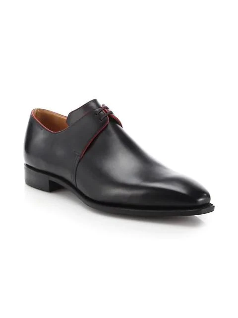 商品Corthay|Arca Pullman French Calf Leather Piped Derby Shoes,价格¥9526,第2张图片详细描述