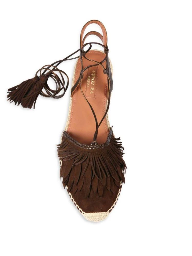 商品Aquazzura|绑带平底鞋,价格¥1948,第4张图片详细描述