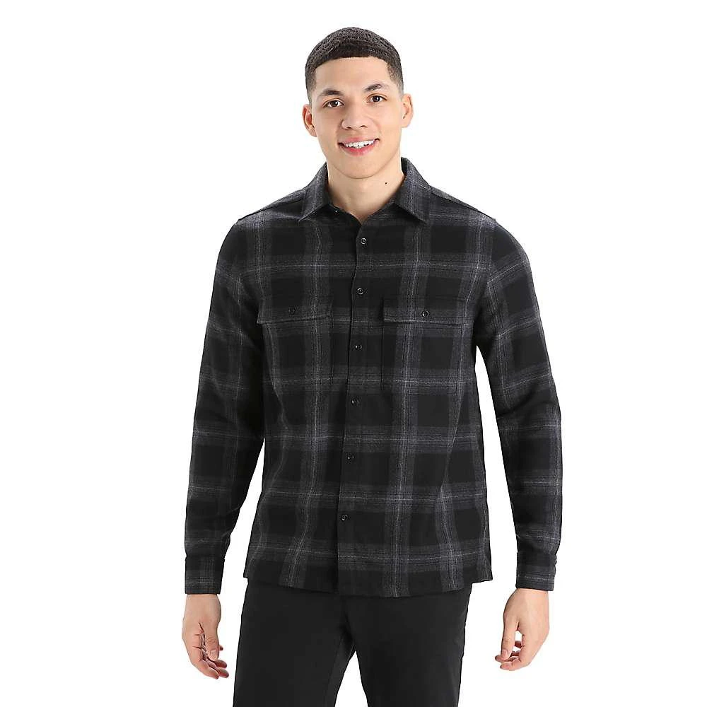 商品Icebreaker|Icebreaker Men's Dawnder LS Flannel Shirt Plaid,价格¥1069,第1张图片