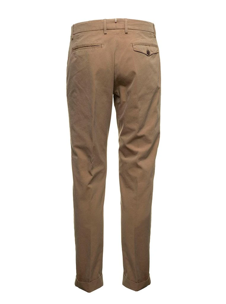 商品BERWICH|Berwich Man's Beige Cotton Tailored Pants,价格¥1315,第2张图片详细描述