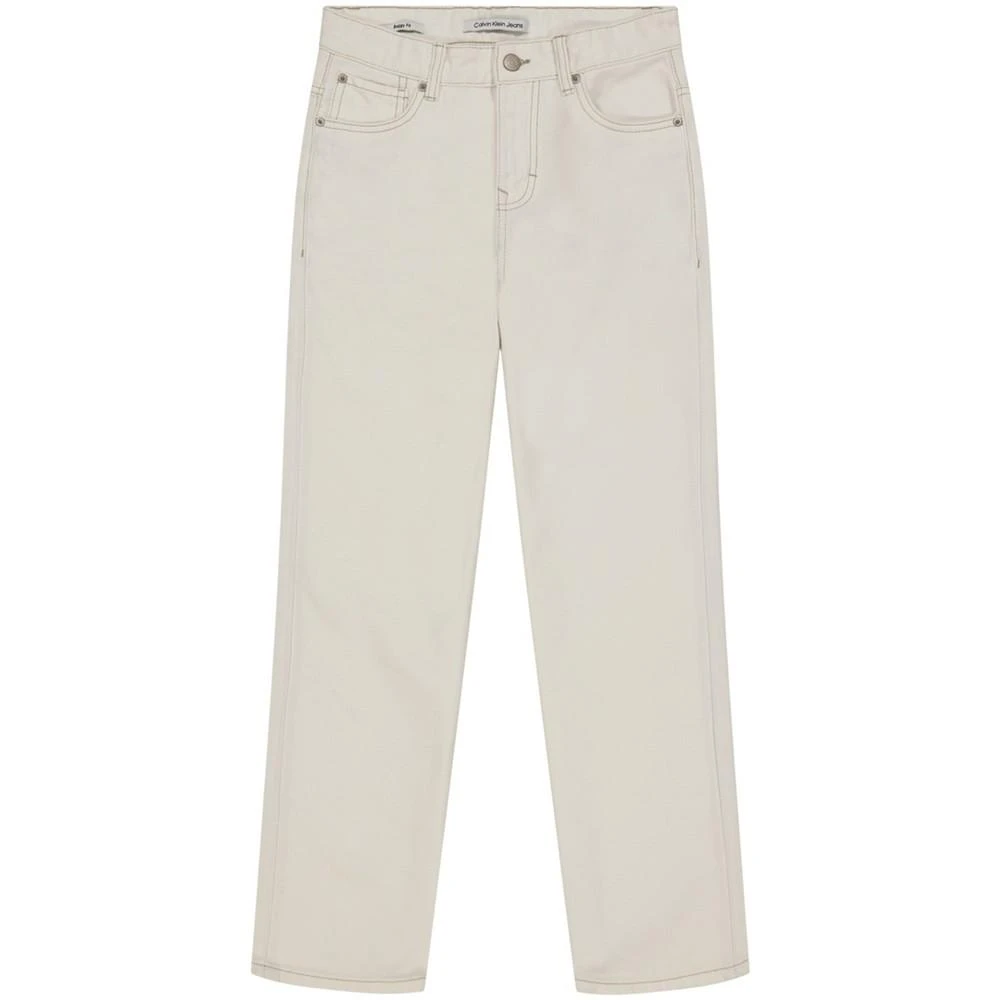 商品Calvin Klein|Big Boys Baggy Griege Denim Jeans,价格¥113,第1张图片