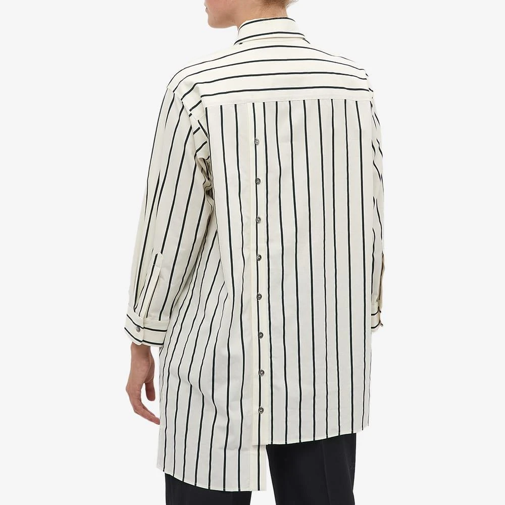 商品Rokh|rokh Slash Oversized Shirt With Stripes,价格¥925,第4张图片详细描述