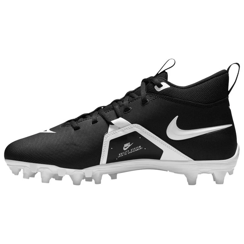 商品NIKE|Nike Alpha Menace Varsity 3 Football Cleat - Men's,价格¥371,第2张图片详细描述