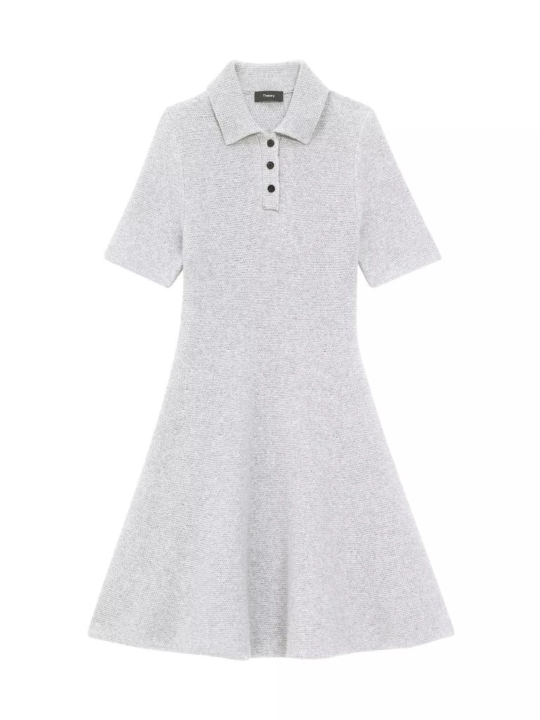 商品Theory|Felted Wool &amp; Cashmere Polo Dress,价格¥1486,第1张图片