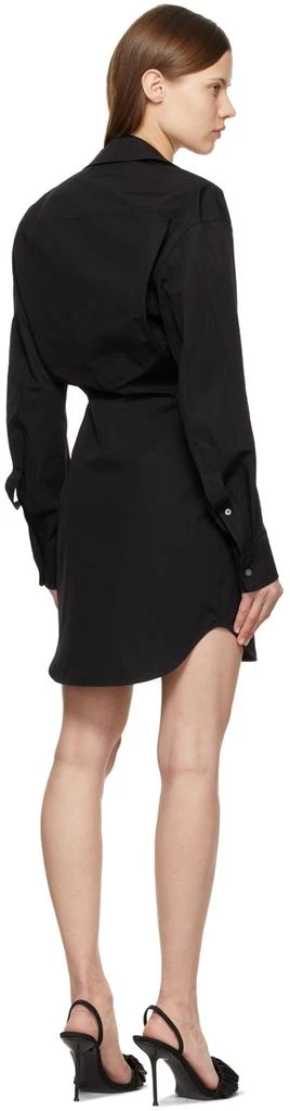 商品Alexander Wang|Black Detached Collar Shirt Dress,价格¥1584,第3张图片详细描述
