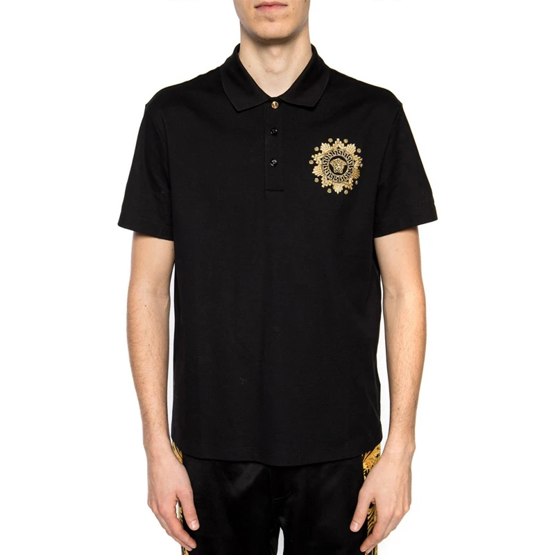 VERSACE 范思哲 黑色棉男士Polo衫 A85111-A231240-A2003 商品