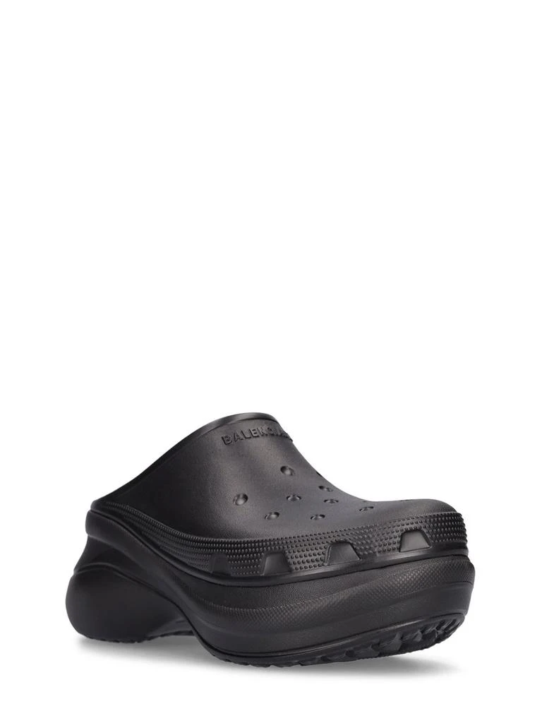 商品Balenciaga|85mm Crocs Rubber Pool Mules,价格¥4766,第2张图片详细描述