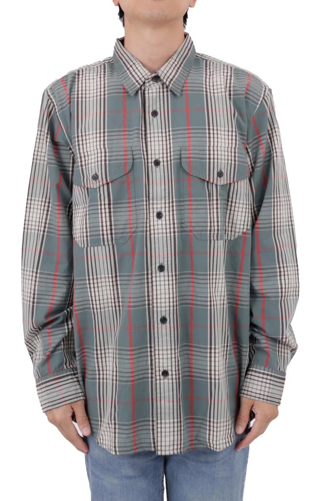 商品Filson|Filson's Washed Feather Cloth Button-Up Shirt - Balsam Green,价格¥351,第1张图片