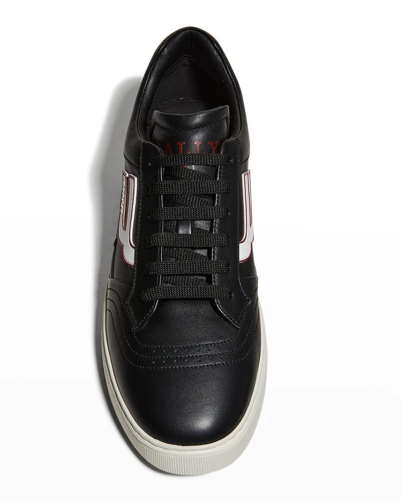 商品Bally|Men's Triumph Leather Low-Top Sneakers,价格¥4631,第5张图片详细描述