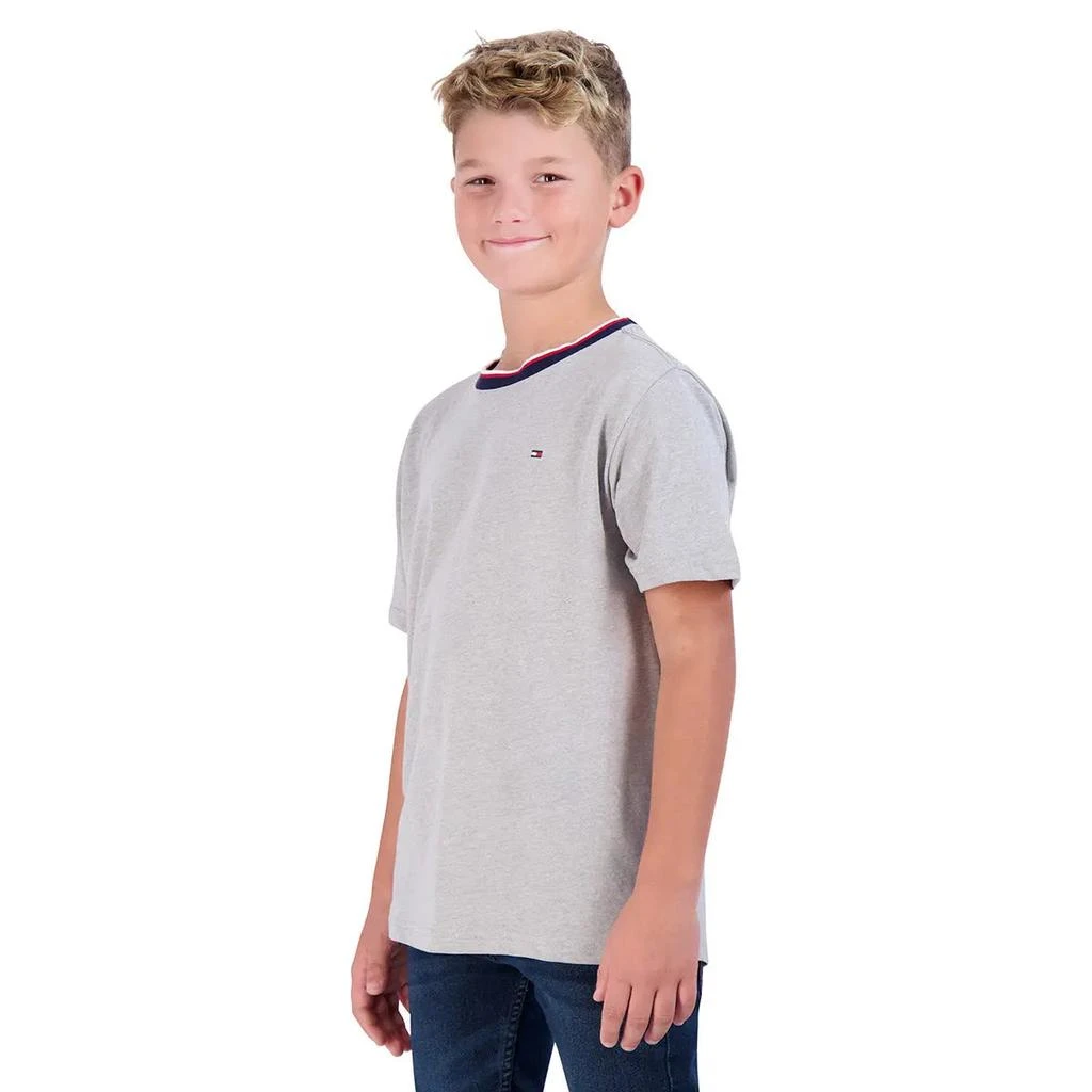 商品Tommy Hilfiger|Tommy Hilfiger Boy's YD Ringer Short Sleeve T-Shirt,价格¥92,第2张图片详细描述