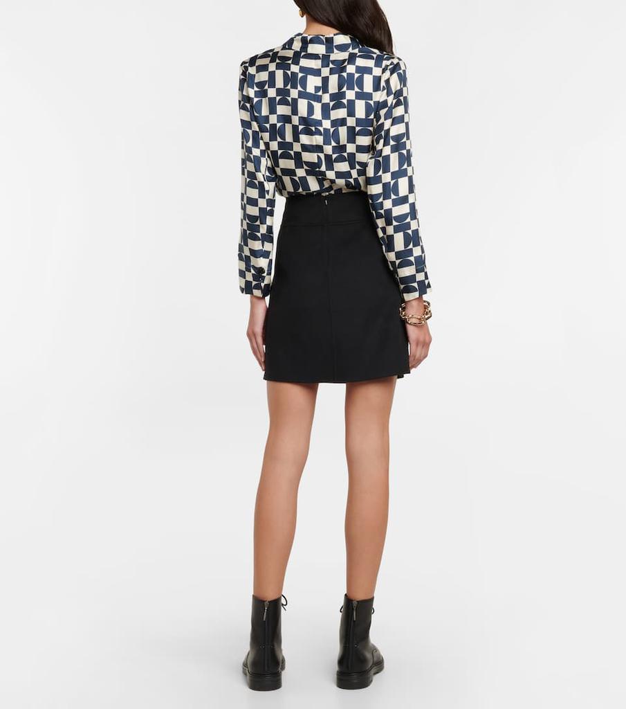 商品Max Mara|MAX MARA'S Alice wool and angora skirt,价格¥1698,第5张图片详细描述