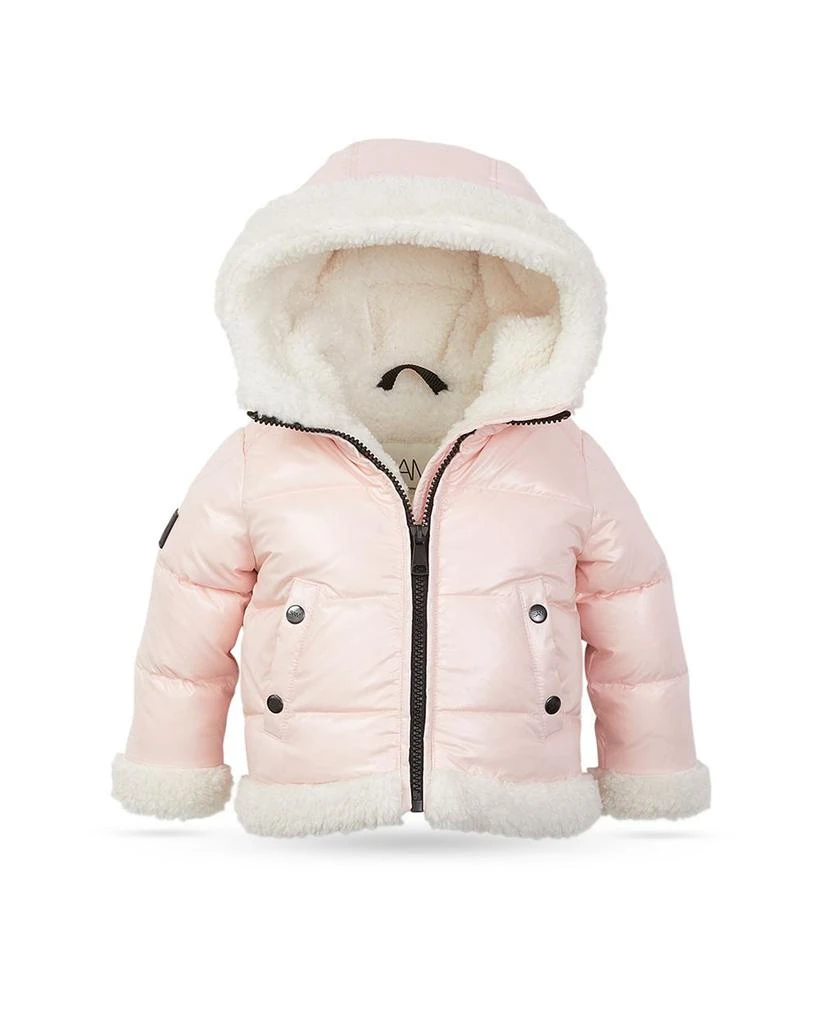 商品SAM.|Unisex Blizzard Faux Shearling Puffer Jacket - Baby,价格¥2203,第1张图片