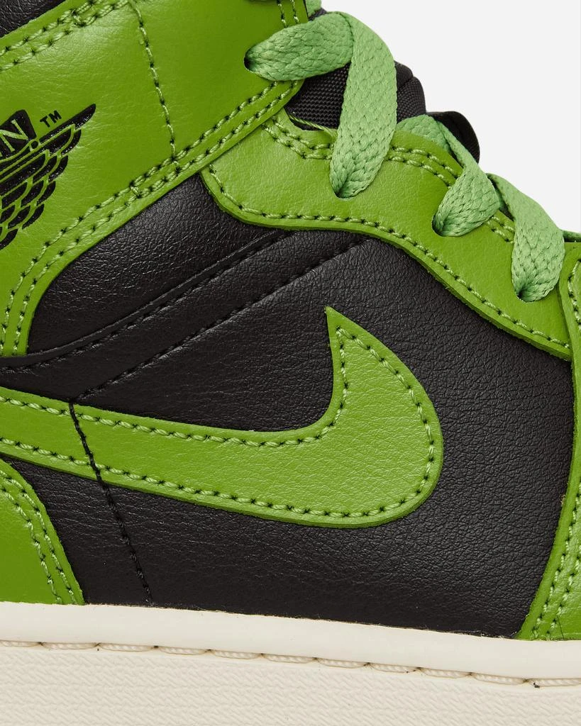 WMNS Air Jordan 1 Mid Sneakers Black / Altitude Green 商品