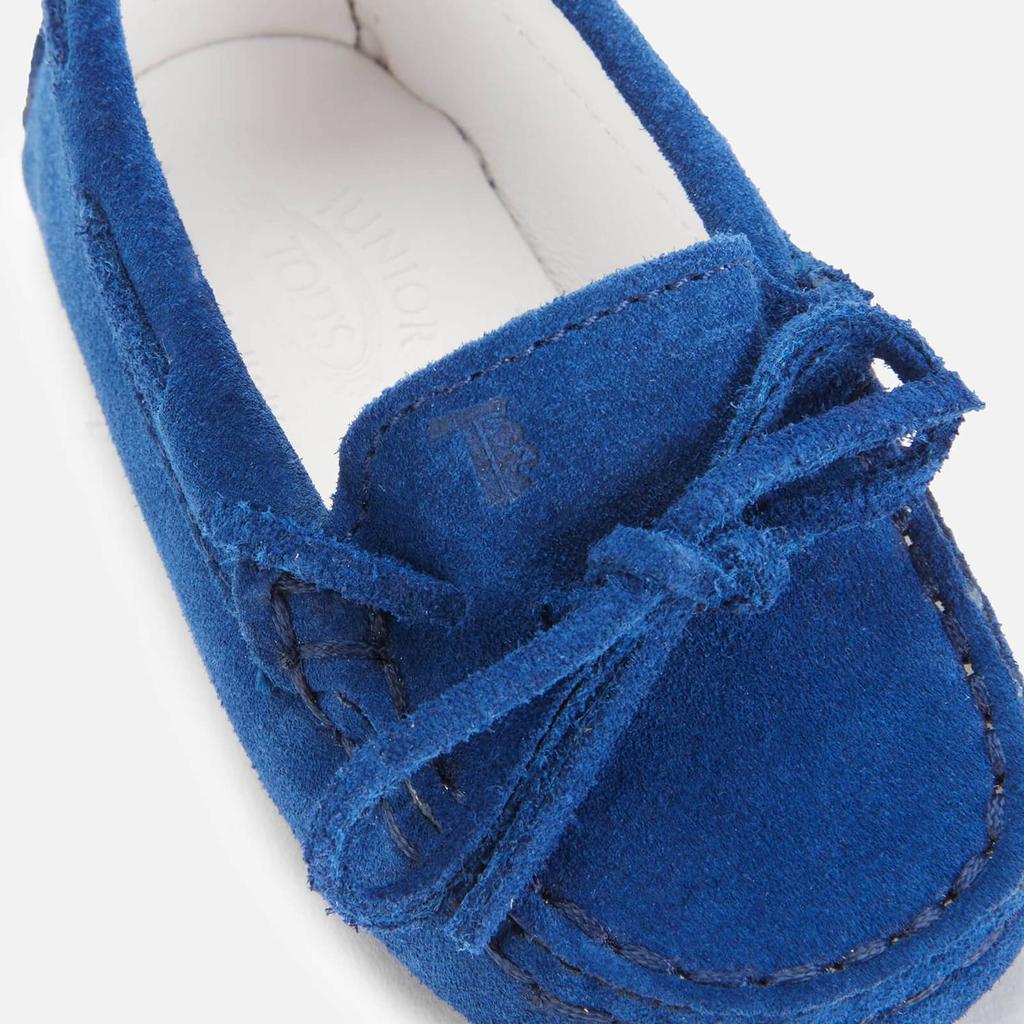 商品Tod's|Tods Babys' Suede Mocassin Loafers - Bluette,价格¥200,第6张图片详细描述