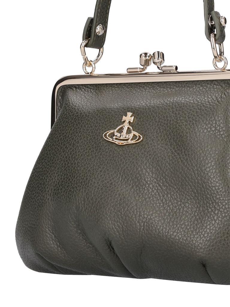 商品Vivienne Westwood|Granny Frame Grained Leather Bag,价格¥1996,第4张图片详细描述