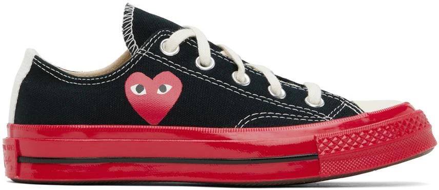 商品Comme des Garcons|Black Converse Edition Chuck 70 Sneakers,价格¥1104,第1张图片