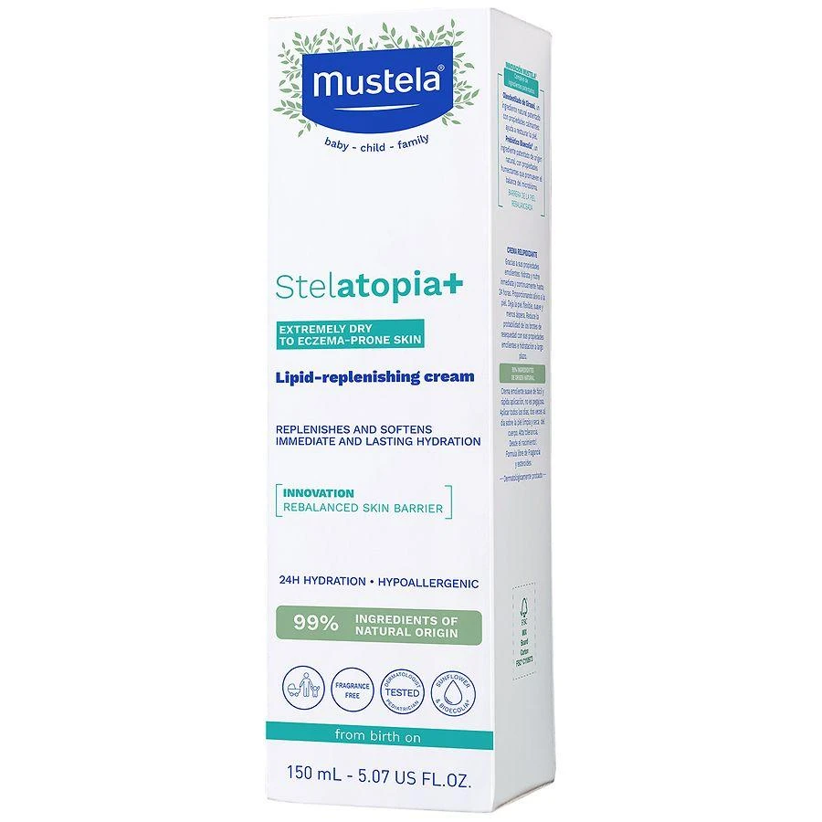 商品Mustela|Stelatopia+ Lipid-Replenishing Cream 150mL,价格¥200,第3张图片详细描述