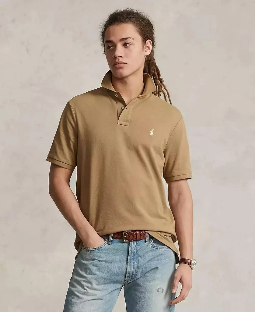 商品Ralph Lauren|男士 经典网格Polo衫,价格¥325,第1张图片