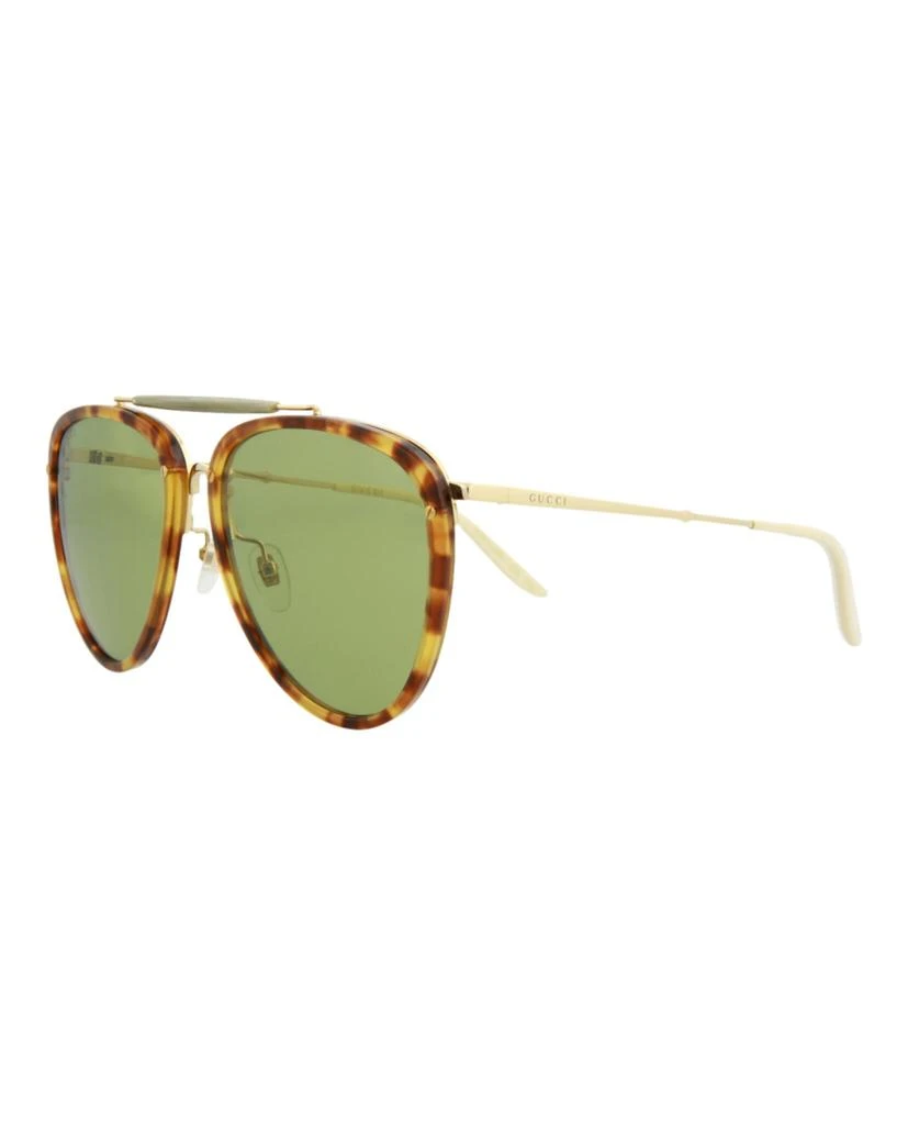 商品Gucci|Aviator-Frame Acetate Sunglasses,价格¥1063,第2张图片详细描述