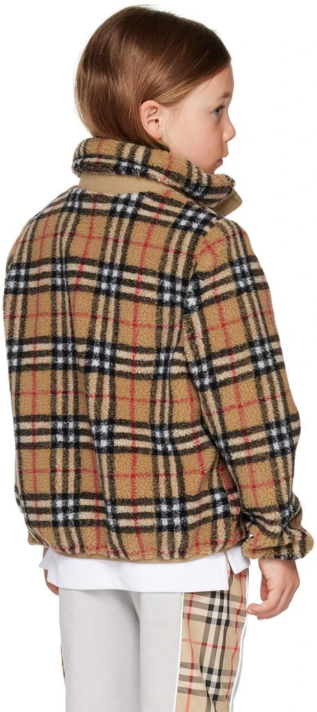 商品Burberry|Kids Beige Vintage Check Jacket,价格¥2103,第3张图片详细描述