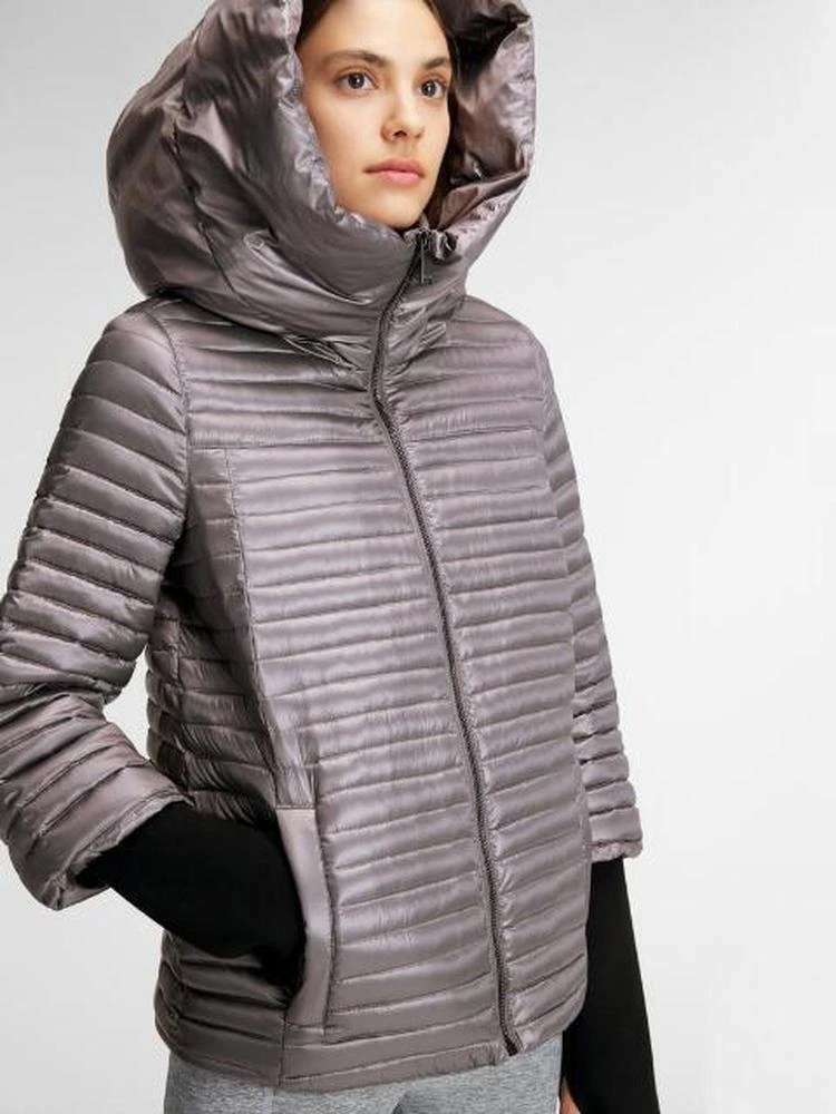商品DKNY|Down Jacket With Scuba Sleeves,价格¥744,第4张图片详细描述